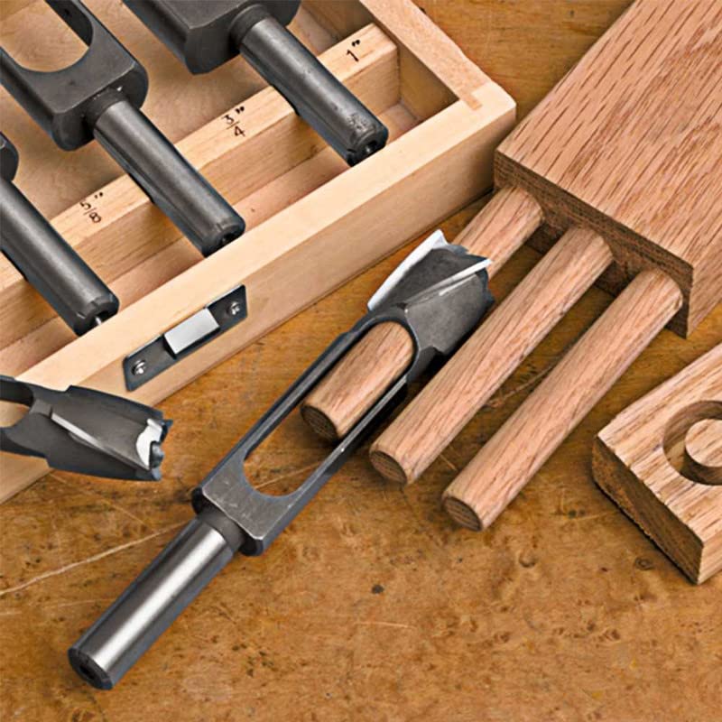 SPECUT 2 in. Wood Tenon Dowel Plug Cutter Tenon Cutter Plug Maker Woodworking Drill Bit - Image 5